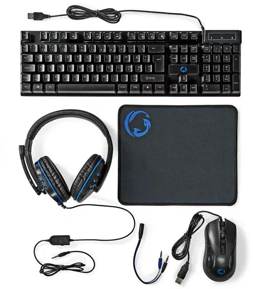Nedis Gaming Combo Kit keyboard